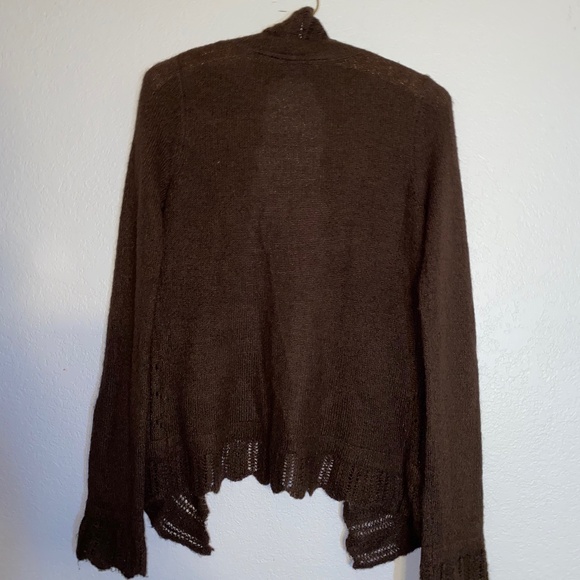 Brown Knit Cardigan - Picture 2 of 8